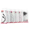 XO NB212 USB - microUSB kábel 1 m 2,1 A fehér - 0. kép