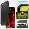 iPhone 14 Spigen Rugged Armor Mag MagSafe tok matt fekete (ACS05036) - 2. kép