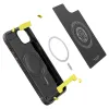 iPhone 14 Spigen Rugged Armor Mag MagSafe tok matt fekete (ACS05036) - 3. kép