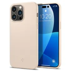 iPhone 14 Pro Max Spigen Thin Fit ultravékony tok homokszínű (ACS04770)