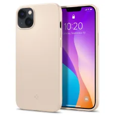 iPhone 14 Spigen Thin Fit ultravékony tok homokszínű (ACS04793)