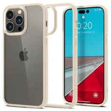 iPhone 14 Pro Max Spigen Ultra Hybrid tok homokszínű (ACS04819)