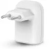 Belkin Boost Charge 32W dupla hálózati töltő adapter (20W USB-C PD + 12W USB-A) (WCB008vfWH) fehér - 0. kép