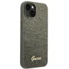 iPhone 14 Plus Guess PC/TPU Glitter Flakes Metal Logo tok zöld (GUHCP14MHGGSHN) - 3. kép