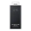 Samsung LED view gyári fliptok LED fény kijelzéssel Samsung S10 fekete - 4. kép