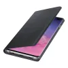 Samsung LED view fliptok LED fény kijelzéssel Samsung S10 Plus fekete - 1. kép