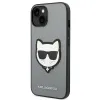 iPhone 14 Karl Lagerfeld Saffiano Choupette Head tok ezüst (KLHCP14SSAPCHG) - 1. kép