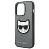 iPhone 14 Pro Karl Lagerfeld Saffiano Choupette Head tok ezüst (KLHCP14LSAPCHG) - 2. kép