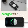 iPhone 14 Pro Max Spigen Cyrill Kajuk MagSafe-kompatibilis bőrtok fekete (ACS04879) - 3. kép