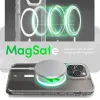 iPhone 14 Pro Spigen Cyrill Shine MagSafe-kompatibilis Glitter Clear tok és 2db üvegfólia (ACS05020) - 3. kép