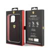 iPhone 14 Plus Ferrari PU Leather Perforated tok piros (FEHCP14MRHOR) - 2. kép