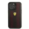 iPhone 14 Plus Ferrari PU Leather Perforated tok piros (FEHCP14MRHOR) - 3. kép