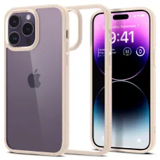 iPhone 14 Pro Spigen Ultra Hybrid tok homokszínű (ACS04963)