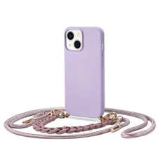 iPhone 14 Plus Tech-Protect Icon Chain tok lila