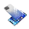 Samsung Galaxy A12 Forcell Shinning tok átlátszó/kék - 3. kép