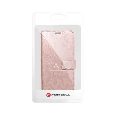 Samsung Galaxy A53 5G Forcell MEZZO mandala mintás fliptok rózsa arany