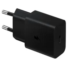 Samsung EP-T1510EBE USB-C hálózati töltő adapter fekete 15W