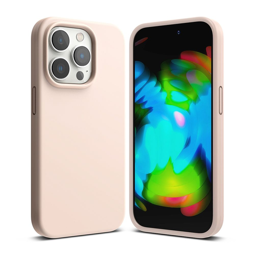 iPhone 14 Pro Max Ringke szilikon tok rózsaszín homok iPhone 14 Pro Max Ringke szilikon tok rózsaszín homok