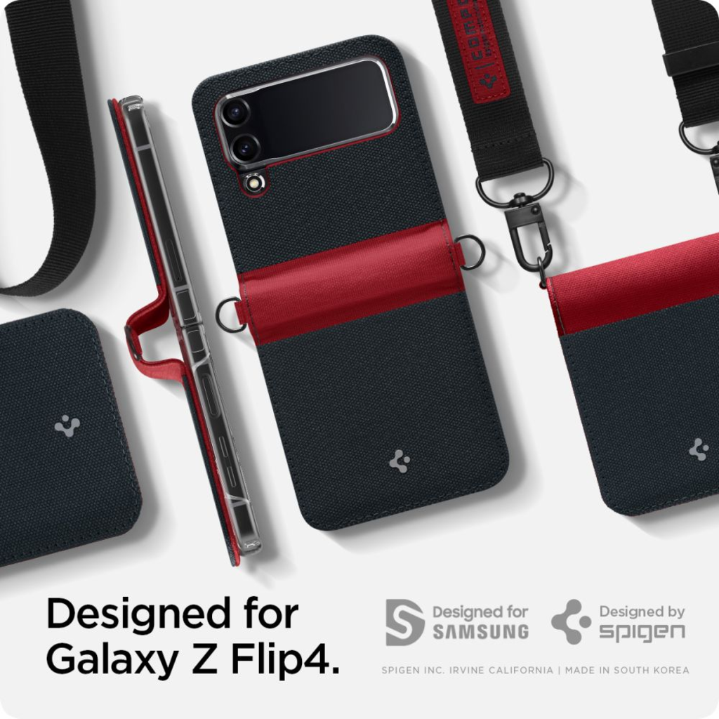 Samsung Galaxy Z FLip 4 Spigen Compoty tok katicabogár (ACS05175) - 9