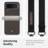Samsung Galaxy Z FLip 4 Spigen Compoty tok Tan (ACS05176) - 4. kép