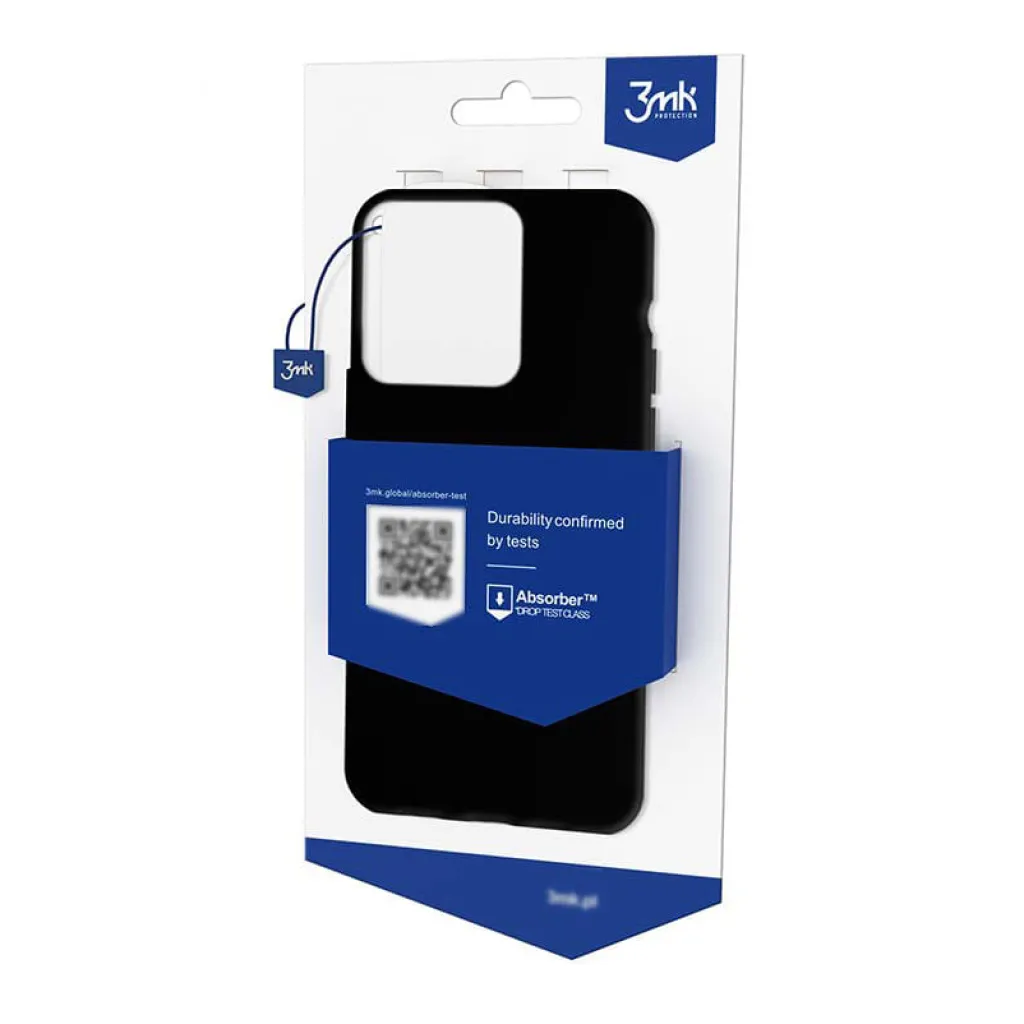 iPhone 14 3MK matt szilikon tok fekete - 7