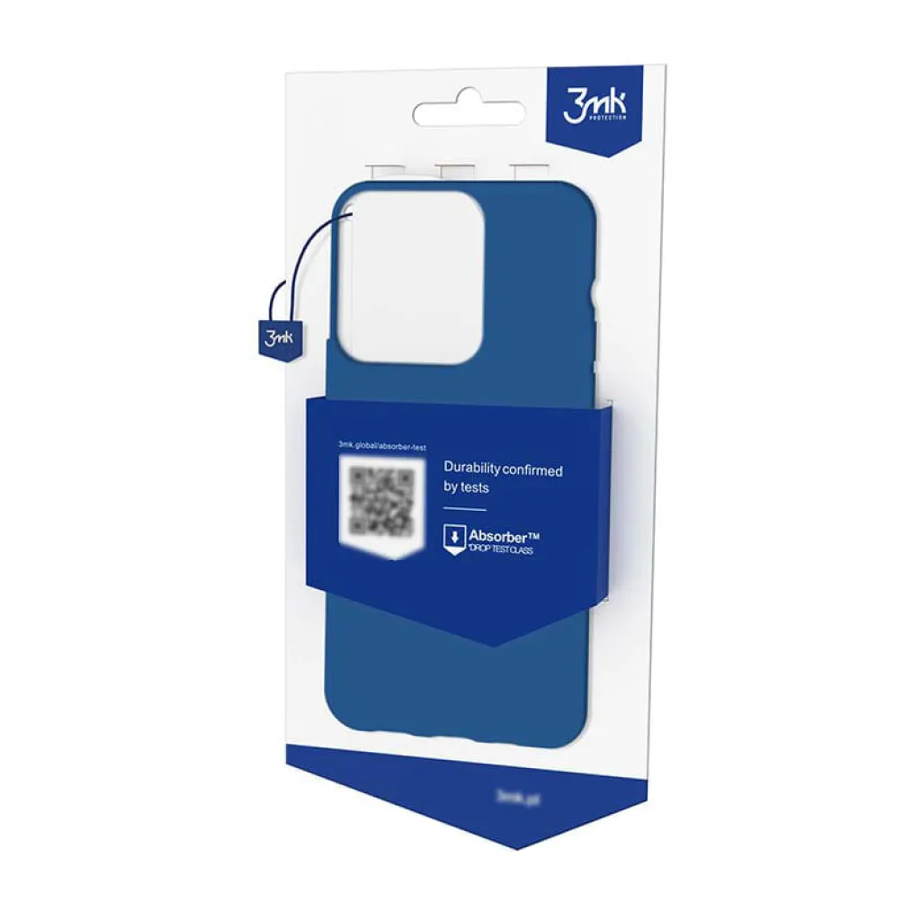 iPhone 14 Pro Max 3MK matt szilikon tok kék - 7