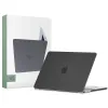 Macbook Air 13 2022 Tech-protect Smartshell Tok matt fekete - 3. kép