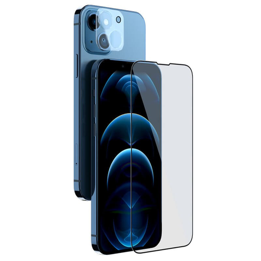 iPhone 14 Plus Nillkin 2in1 HD kijelzővédő üvegfólia szett fekete iPhone 14 Plus Nillkin 2in1 HD kijelzővédő üvegfólia szett fekete