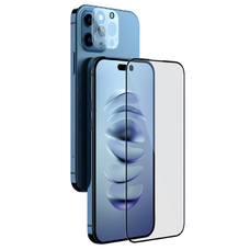 iPhone 14 Pro Nillkin 2in1 HD kijelzővédő üvegfólia szett fekete