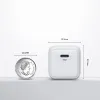 Joyroom hálózati töltő adapter USB Type C PD töltő 25W EU dugó fehér (L-P251) - 2. kép
