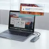 Ugreen töltő- és adatkábel USB Type C - USB Type C PD 100W 5A 2m fehér (US300) - 4. kép