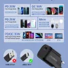 Choetech GaN hálózati töltő adapter Type C PD 30W fekete (PD5007) - 1. kép