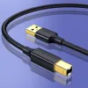 Ugreen US135 USB Type B nyomtatókábel - USB 2.0 480 Mbps 2m fekete - 2. kép