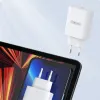 Duzzona hálózati töltő adapter 20W PD QC3.0 USB Type C fehér - 4. kép