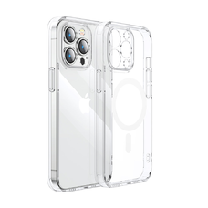 iPhone 14 Joyroom 14D mágneses TPU tok átlátszó MagSafe kompatibilis (JR-14D5)