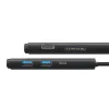 Baseus Adapter HUB - Type C - 2xUSB3.0 + Type C + HDMI 4K + SD + microSD - PD 100W fekete - 1. kép