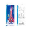 Borofone BX72 4 v 1 USB - Type C, micro USB, 2xLightning kábel 2A 1 m červený - 1. kép