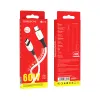 Borofone BX79 Type C - Type C kábel 60W 3A 1m fehér - 1. kép