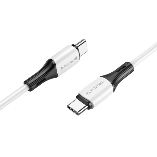 Borofone BX79 Type C - Type C kábel 60W 3A 1m fehér