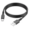 Borofone Succeed BX80 USB - Type C kábel 3A 1m fekete - 3. kép