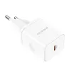 Borofone BN6 hálózati töltő adapter Type C QC 3.0 PD 20W fehér - 2. kép