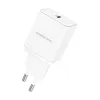 Borofone BN6 hálózati töltő adapter Type C QC 3.0 PD 20W fehér - 3. kép