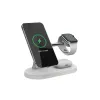 Tech-Protect A14 3 az 1-ben vezeték nélküli töltőállomás MagSafe kompatibilis fehér - 3. kép
