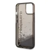 iPhone 14 Karl Lagerfeld Translucent Liquid Glitter tok fekete (KLHCP14SLCKVK) - 4. kép