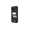 iPhone 14 Plus Karl Lagerfeld Karl`s Head szilikon tok fekete (KLHCP14MSLKHBK) - 0. kép