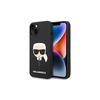 iPhone 14 Plus Karl Lagerfeld Karl`s Head szilikon tok fekete (KLHCP14MSLKHBK) thumbnail