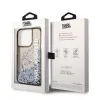 iPhone 14 Pro Karl Lagerfeld Translucent Liquid Glitter tok fekete (KLHCP14LLCKVK) - 4. kép