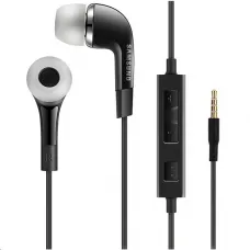 Samsung EHS64AVFBE Stereo HF vezetékes fülhallgató hangerőszabályzóval, fekete 3.5mm jack