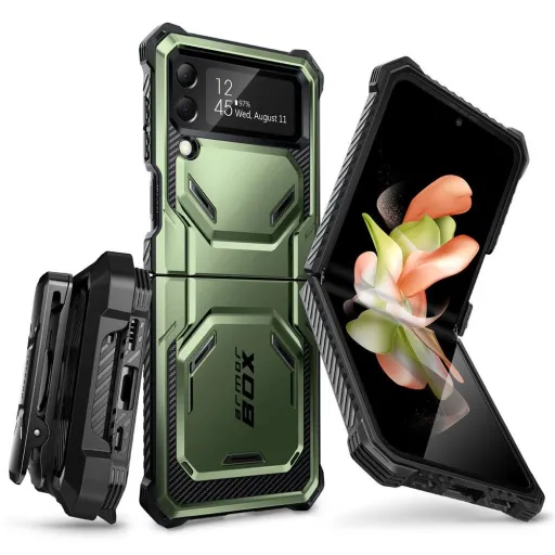 Samsung Galaxy Z Flip 4 Supcase IBLSN Armorbox tok Guldan