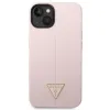 iPhone 14 Guess Szilikon Triangle tok lila (GUHCP14SSLTGU) - 4. kép